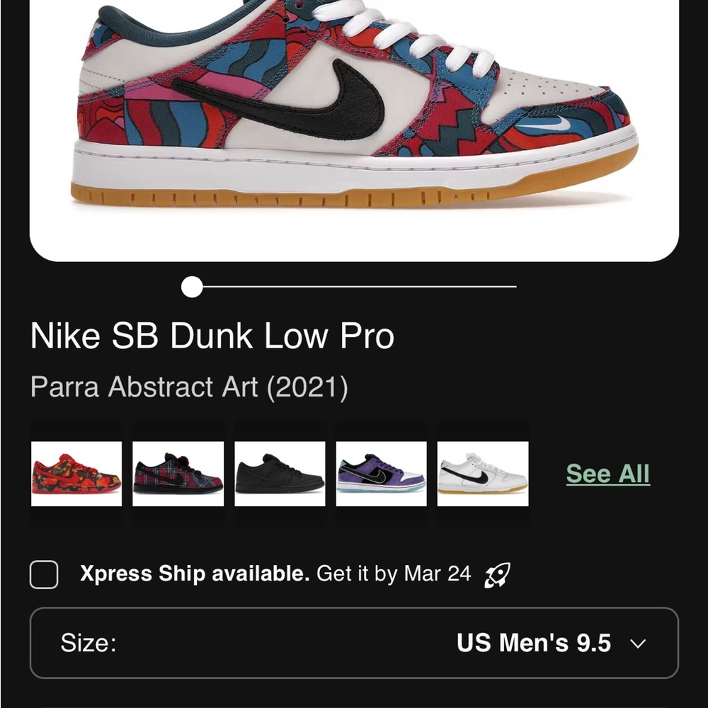 Nike SB Dunk Low Pro Multicolor Sneakers